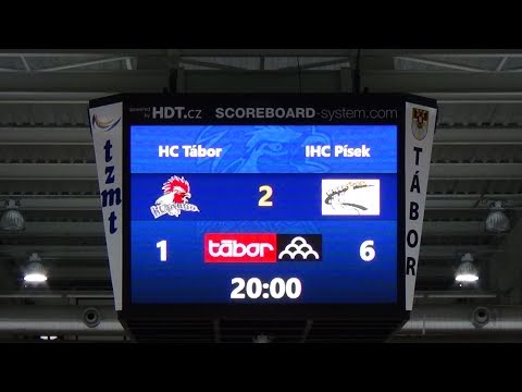 2017 10 08 Mistrovske utkani HC Tabor - HC Pisek II