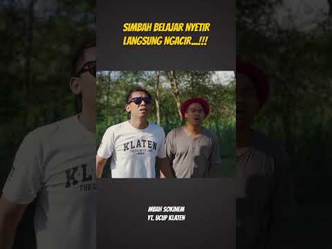 Simbah Nyetir Langsung Ngacir 😱 #ucupklaten #mbahsokinem