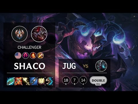 Shaco Jungle vs Ekko - NA Challenger Patch 10.3