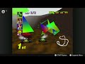 Mario Kart 64 Part 14 Flower Cup Extra Mirror Mode