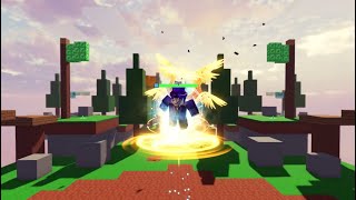 I Got The Final Upgrade For The Angel Wings Win Effect...! (Roblox Bedwars)