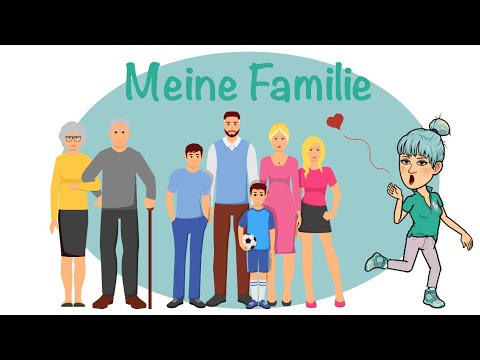 Meine Familie / Die Familie / Deutsch lernen  / German Family / Almanca Aile