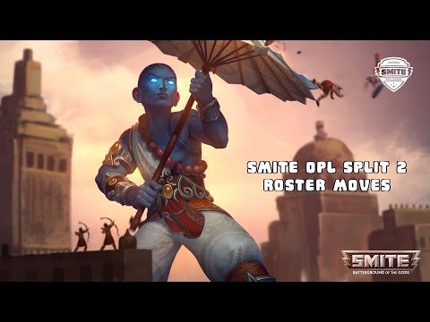 SMITE OPL Split 2 Roster Moves