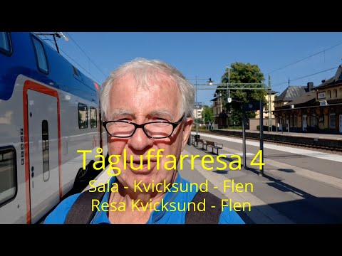 2021-07-16 TÅGLUFF Kvicksund  - Flen - Jag reser genom sommarsverige
