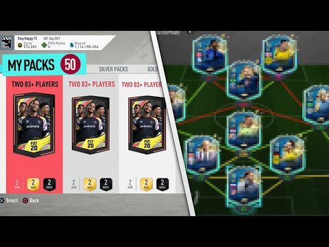 What do you get from 50 83+ packs? FIFA 20 Ultimate TOTS