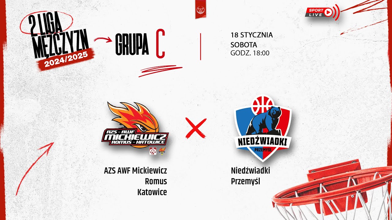 AZS AWF Mickiewicz Romus Katowice - Niedźwiadki Przemyśl (2 LM)