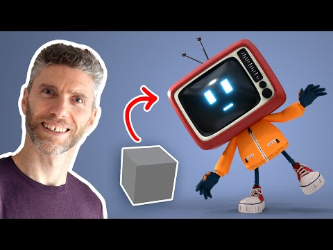 How I Built This Stylized Character in Blender 5 (Full Process Breakdown)