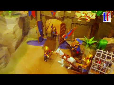 Playmobil FunPark Zirndorf: Medieval Times / Mittelalter Diorama, Shop, 2017.
