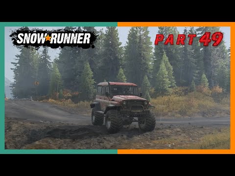 SNOWRUNNER Gameplay | Part 49 | Mud Wrestling Deliver To Woker's House