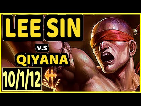 KREOX (LEE SIN) vs QIYANA - 10/1/12 KDA JUNGLE GAMEPLAY - EUW Ranked GRANDMASTER