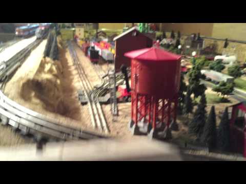 Lionel O Gauge Model Train layout for sale