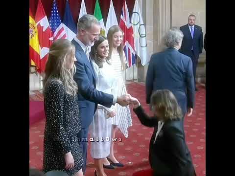 Queen Letizia King Felipe VI Princess Leonor Princess Sophia