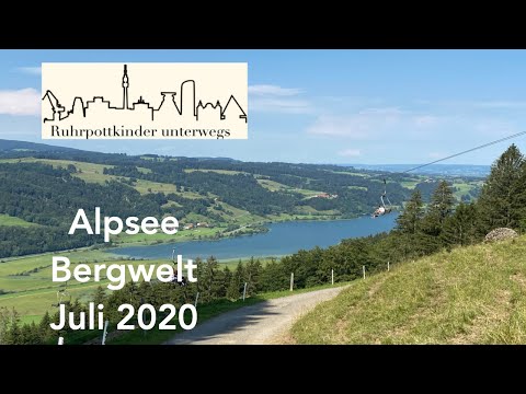 Alpsee Bergwelt - Immenstadt - Allgäu / Bayern - Juli 2020