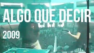 Allison -  Algo Que Decir 2009