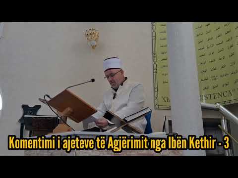 Komentimi i ajeteve të Agjërimit nga Ibën Kethir - 3 | Hoxhë Ali ef. Sadiku