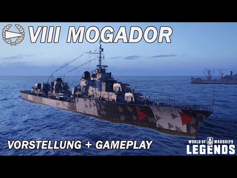 MOGADOR - Vorstellung und erstes Gameplay - World of Warships Legends