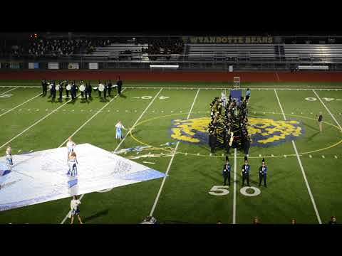 Wyandotte Marching Chiefs Performing "Bohemian Rhapsody in Blue" at the 2019 Downriver Fanfare