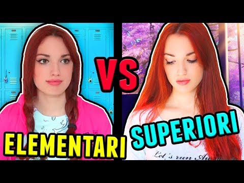 Elementari VS Superiori - Le differenze