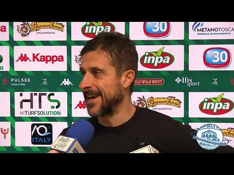 PianetaEmpoli.it | Mister Dionisi & Gabriele Guarino dopo Empoli-SudTirol 0-1