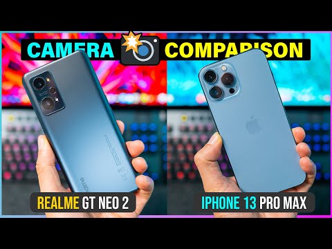 Realme GT NEO 2 Vs iPhone 13 Pro Max - Camera Comparison