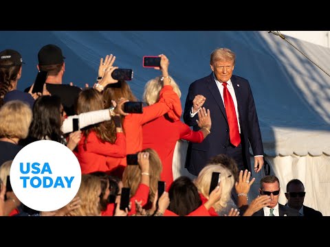 Trump back at site of first assassination attempt USA TODAY