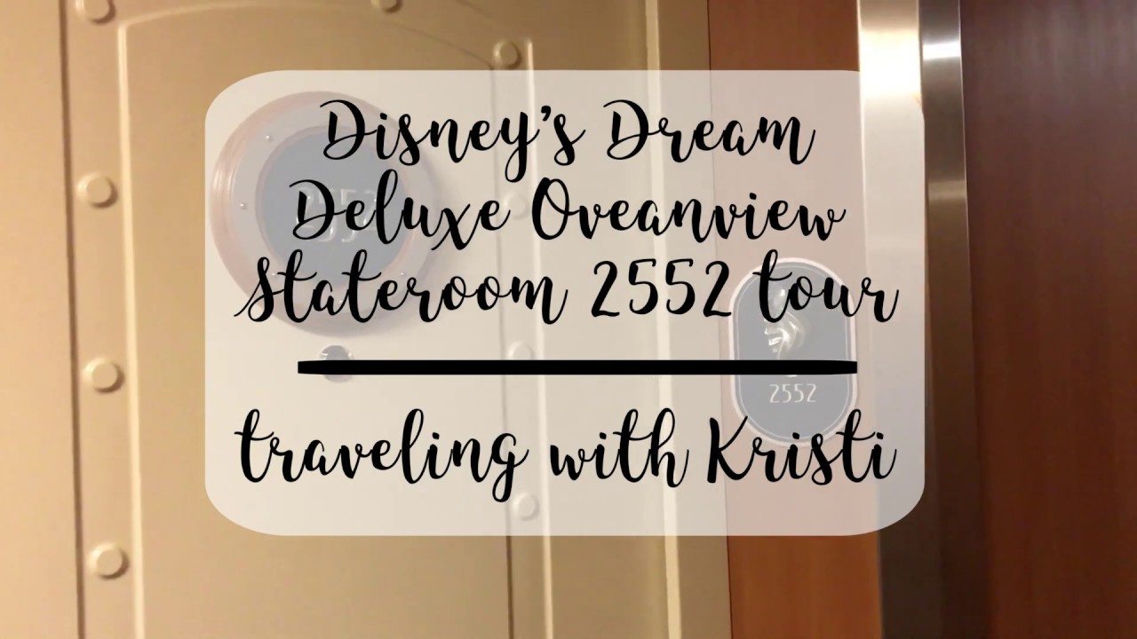 Disney Dream - Cabin 2552 - Video 2