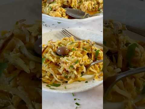 Bacalhau à Brás, a healthy traditional version without frying