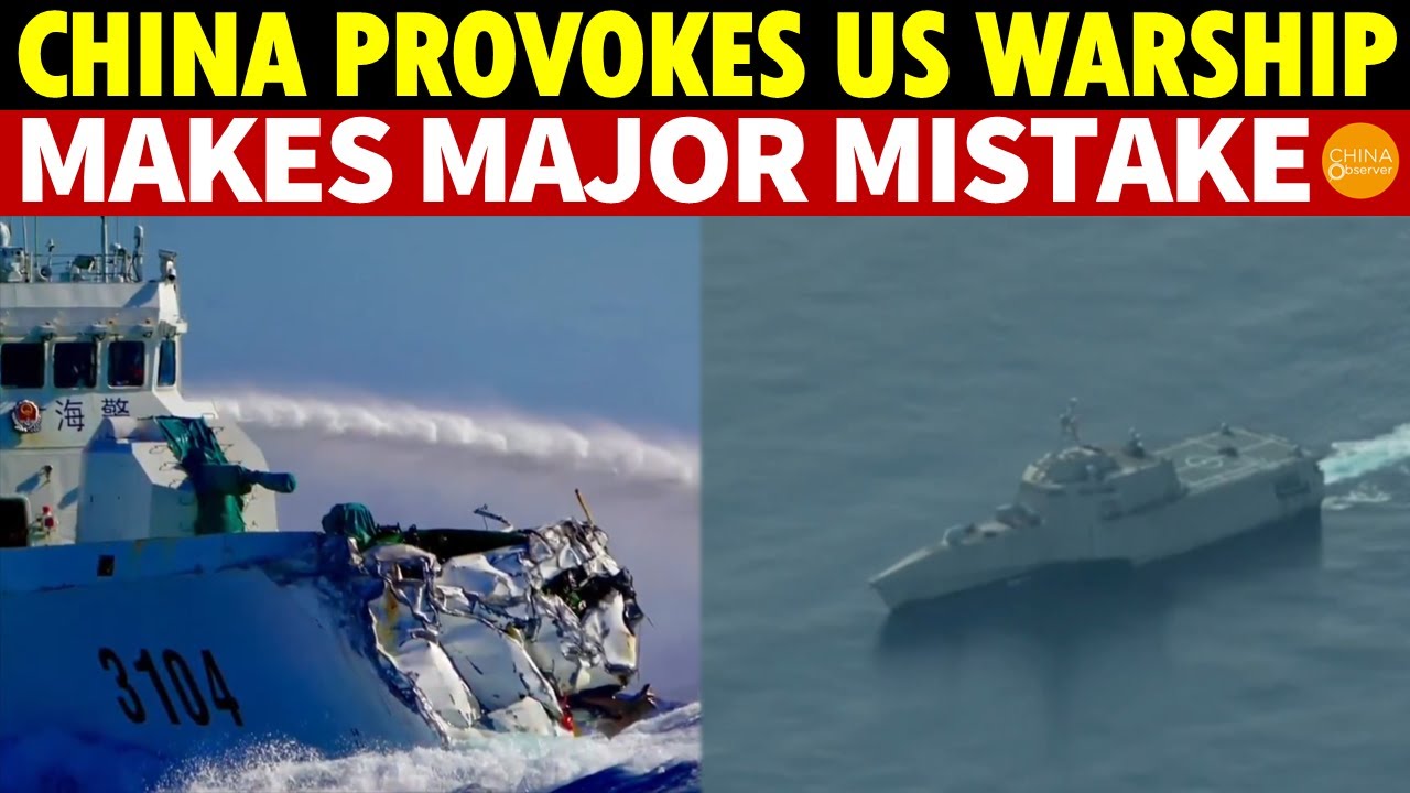 China Harasses US Warship, Intercepts Philippine Flitht, Makes Major Mistake, Then This Happened