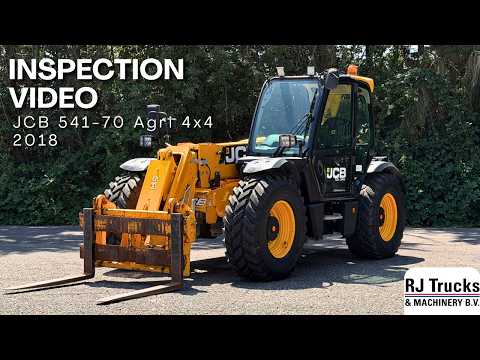JCB 541-70 Agri - SRS | Hydraulic Quick Hitch | LED | Stage IV | 4,1 video nahled