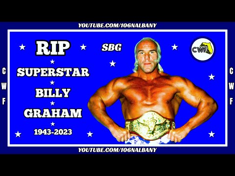 RIP Superstar Billy Graham (1943-2023) (Championship Wrestling From Florida) (10 Bell Salute)