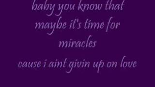 Time for Miracles - Adam Lambert lyrics