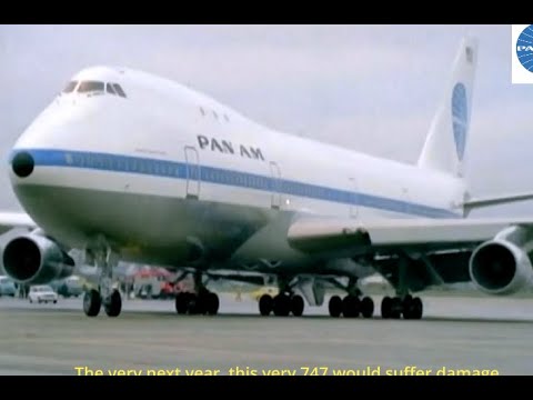 Pan Am Boeing 747-121 N732 PA Clipper Constitution performs the Inaugural service from JFK to LHR