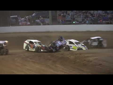 Callum Beerling Rollover - Corbet's Group Mothar Mountain Speedway - 5/10/2019