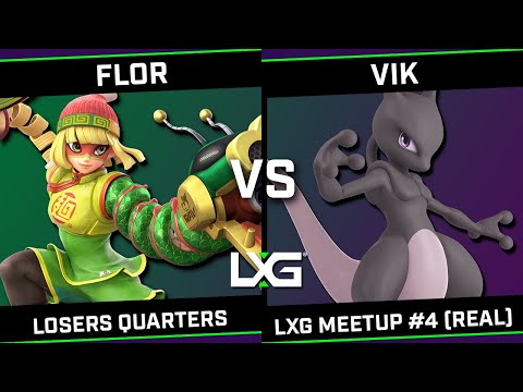 FLOR (Lucina/Min Min) vs Vik (Mewtwo) - lxg meetup #4 (real)