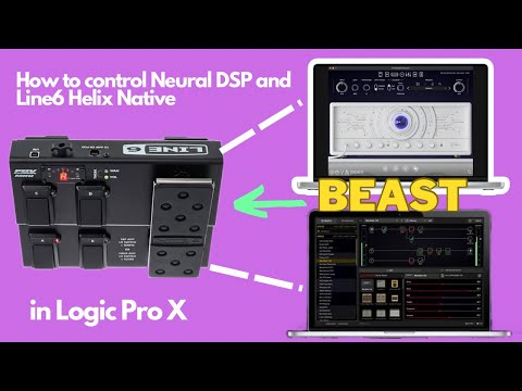 How to Control Neural DSP/Line6 Helix Plugins with the FBV MKII (In Logic Pro)