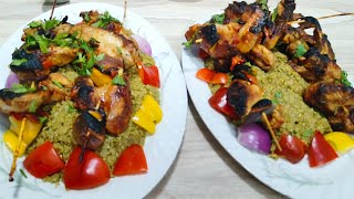 اجنحه مشويه مع فريك مذاق لا يقاوم🐔🐔👌