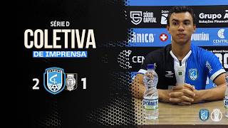 COLETIVA DE IMPRENSA CAPITAL 2 X CEILANDIA 1