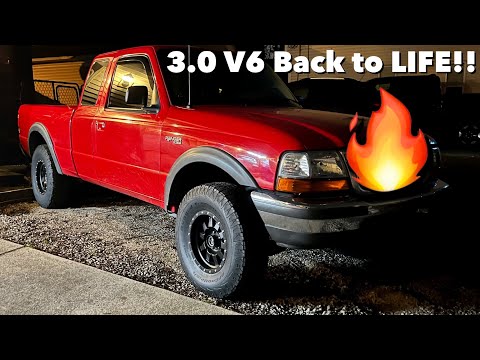 1998 Ford Ranger 3.0 V6 Head Gasket & Cylinder Head Installation! 🔥😎