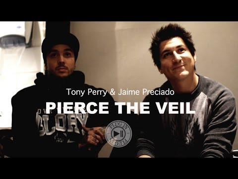 Jaime & Tony / PIERCE THE VEIL - Interview in Paris