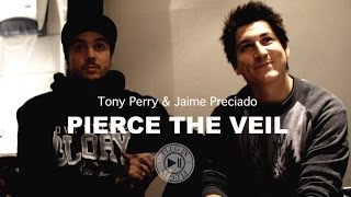 Jaime & Tony / PIERCE THE VEIL - Interview in Paris