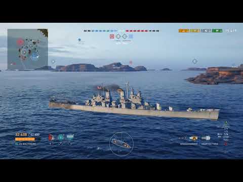World of Warships Legends -- Tier-VII-Cruiser "Baltimore"