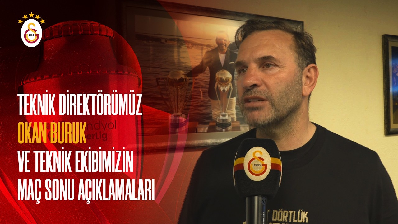 📺 Teknik direktörümüz Okan Buruk ve teknik ekibimizin maç sonu açıklamaları