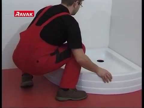 Ravak Kaskada - Sprchová vanička Angela PU, 905x905 mm, AntiBac, bílá A007701120