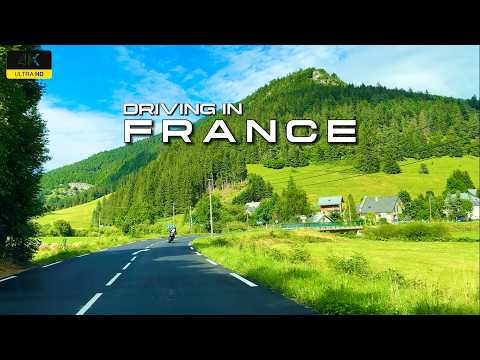 Captivating 4K Drive In France: Valence to Grenoble