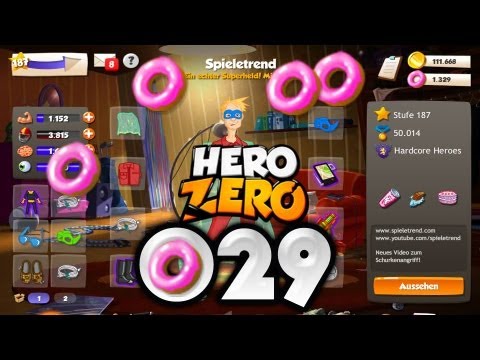 Let's Play Hero Zero #029 - Tipps und Tricks: So spielt man ohne Donuts
