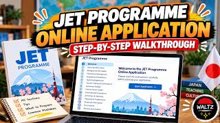 JET Programme Online Application Walkthrough