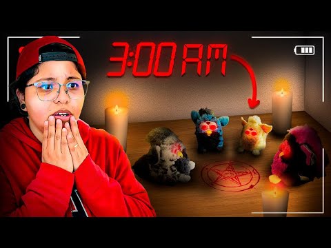 GRABÉ A MIS FURBYS SOLOS TODA LA NOCHE Y ESTO PASÓ… 😰🔪 | Patho