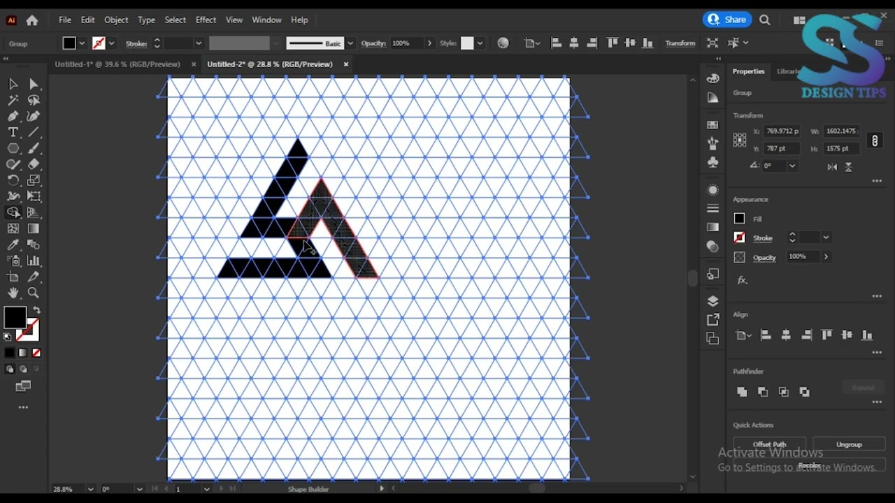 Isometric-Based Pattern | Adobe Illustrator | SS Design Tips