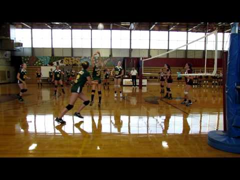 Miranda Murphy volleyball # 12- 9/13/12, video # 5