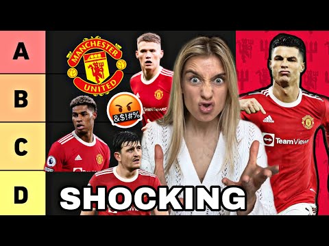 DISGRACEFUL🤬 Ranking Every Manchester United Player This Season! [Tier List]